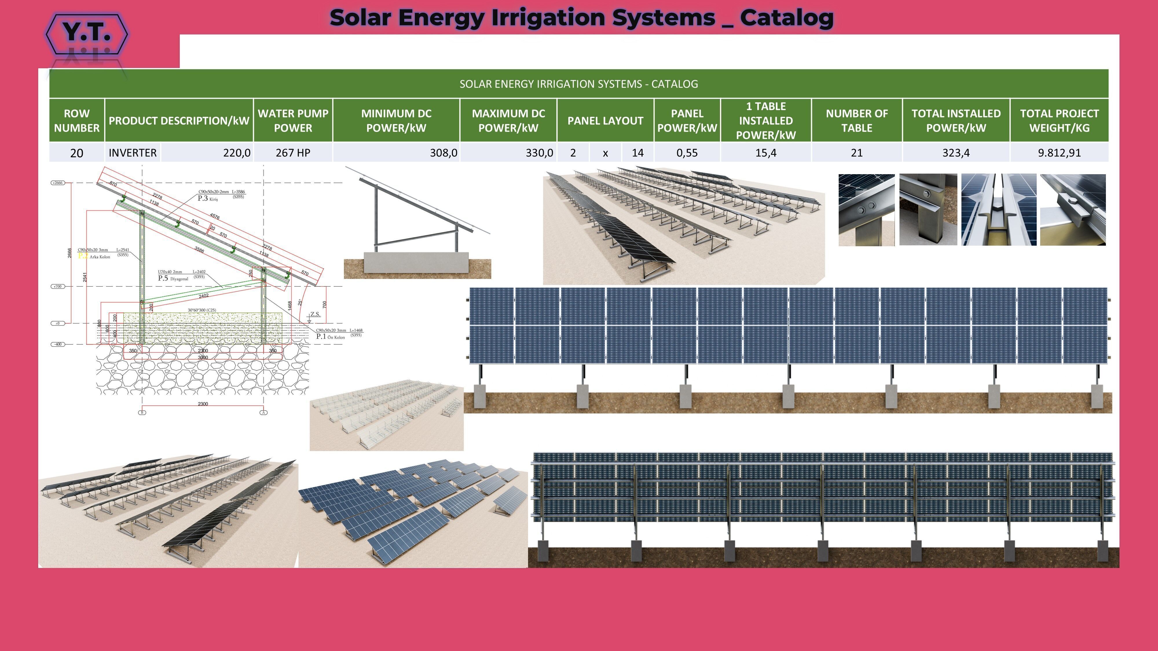 Solar Energy Irrigation Systems-No Bolt 3D model_91