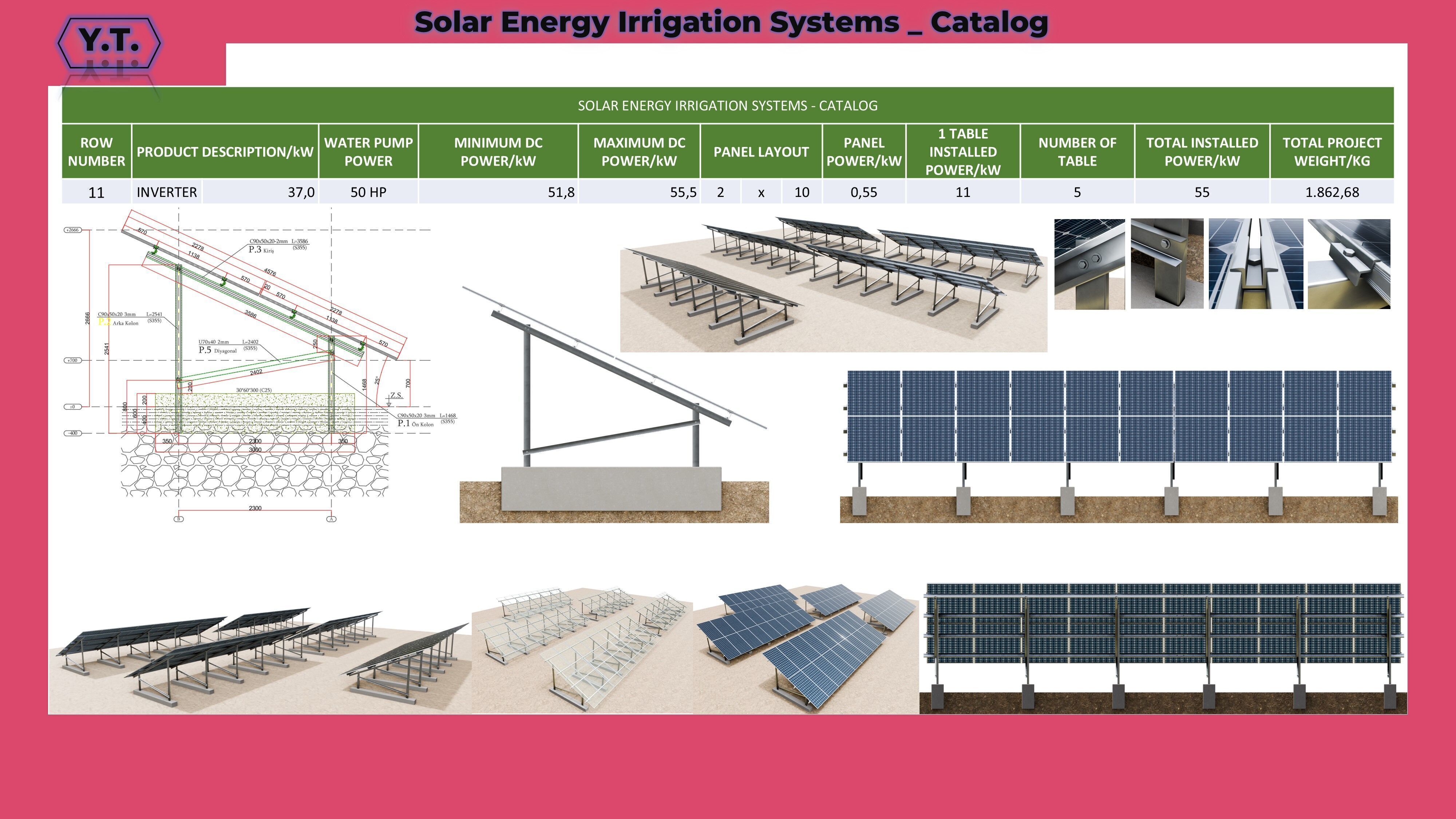 Solar Energy Irrigation Systems-No Bolt 3D model_82