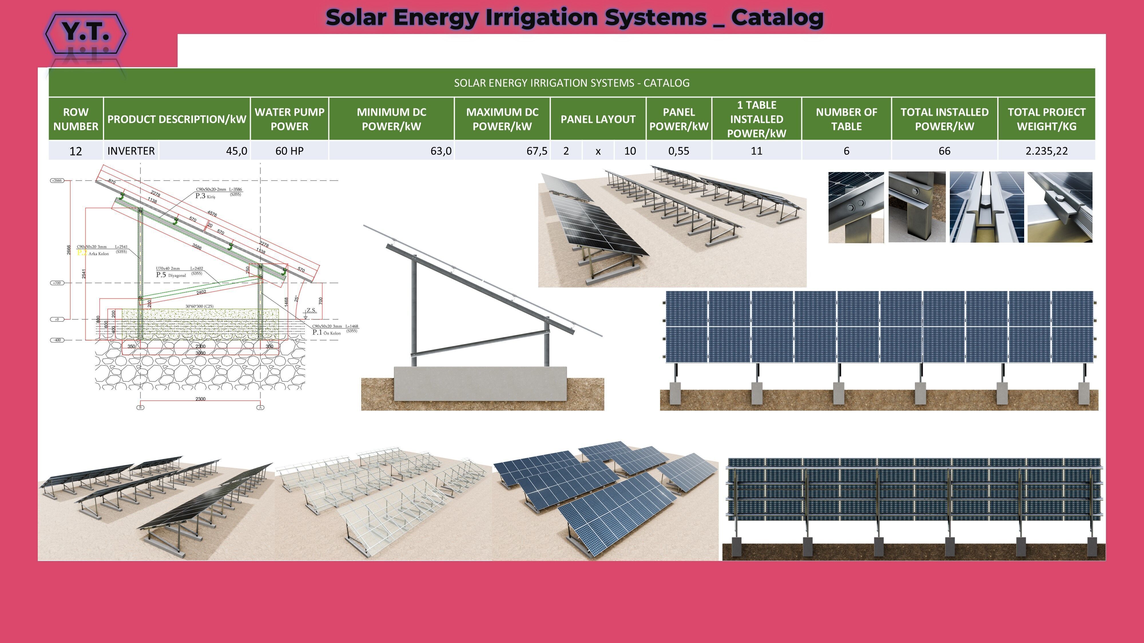 Solar Energy Irrigation Systems-No Bolt 3D model_85