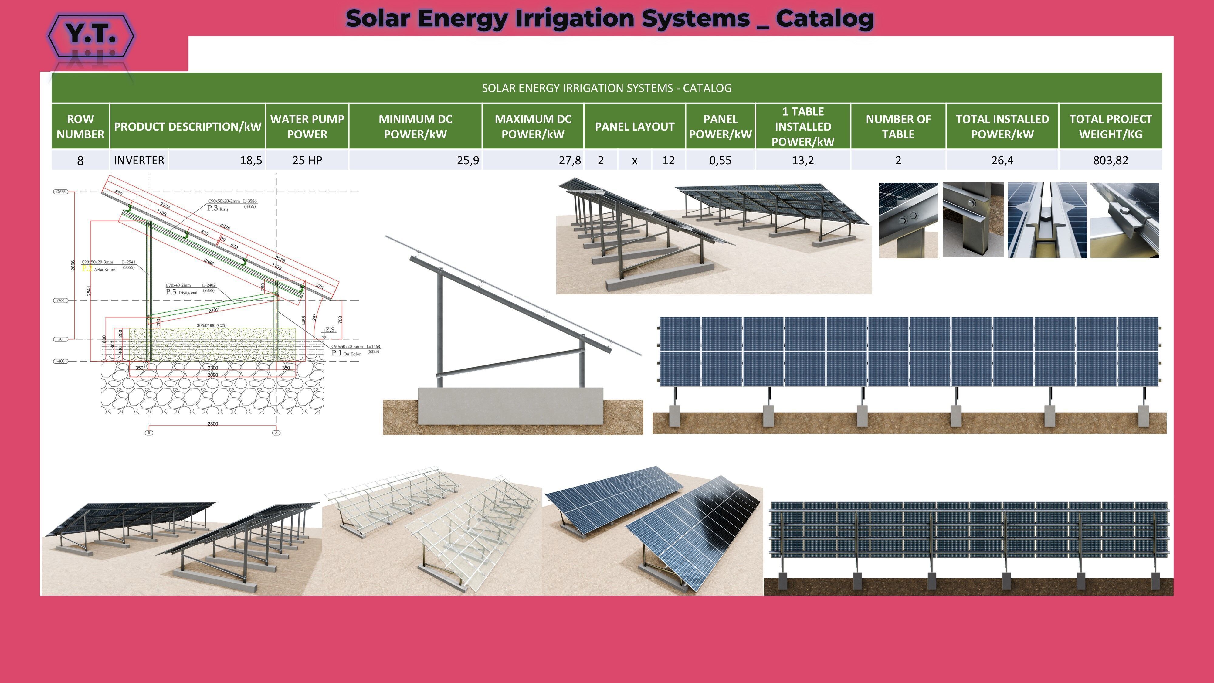 Solar Energy Irrigation Systems-No Bolt 3D model_73