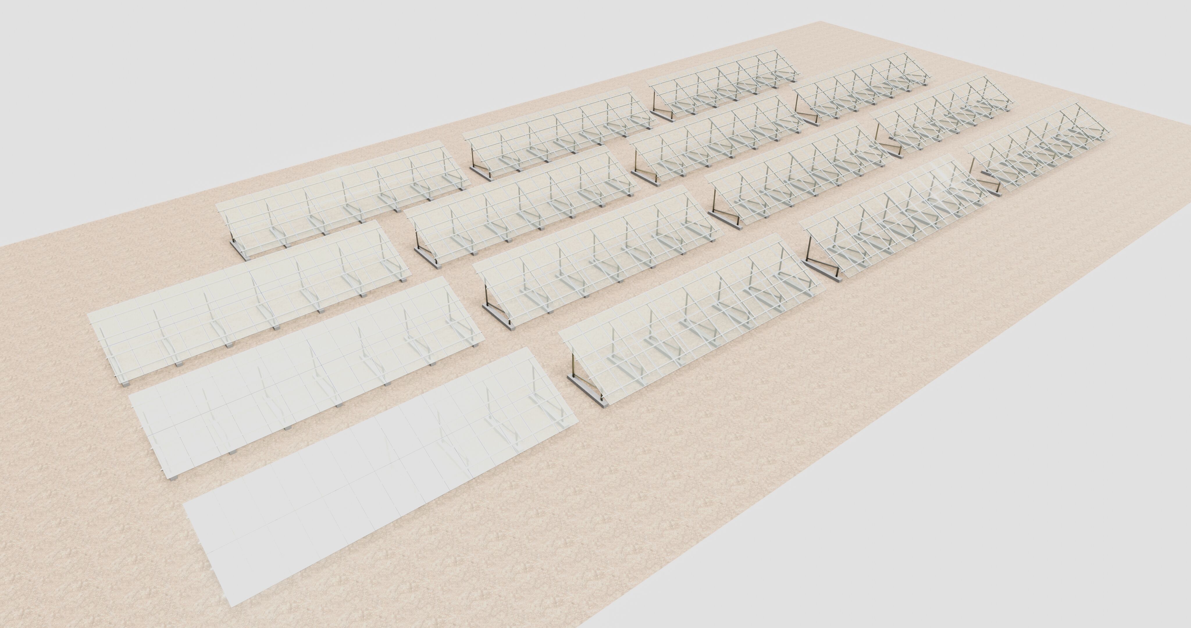 Solar Energy Irrigation Systems-No Bolt 3D model_45