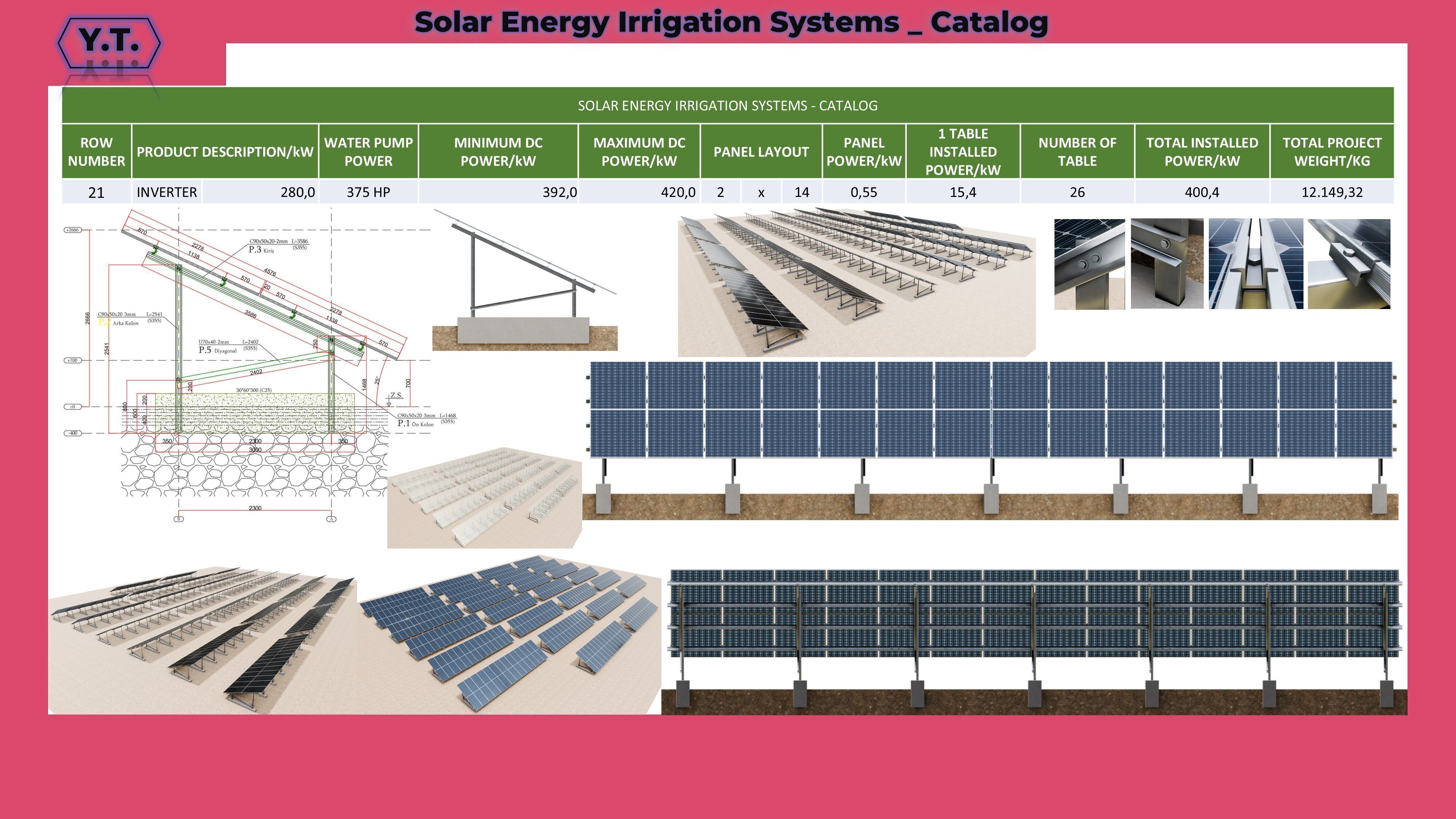 Solar Energy Irrigation Systems-No Bolt 3D model_86