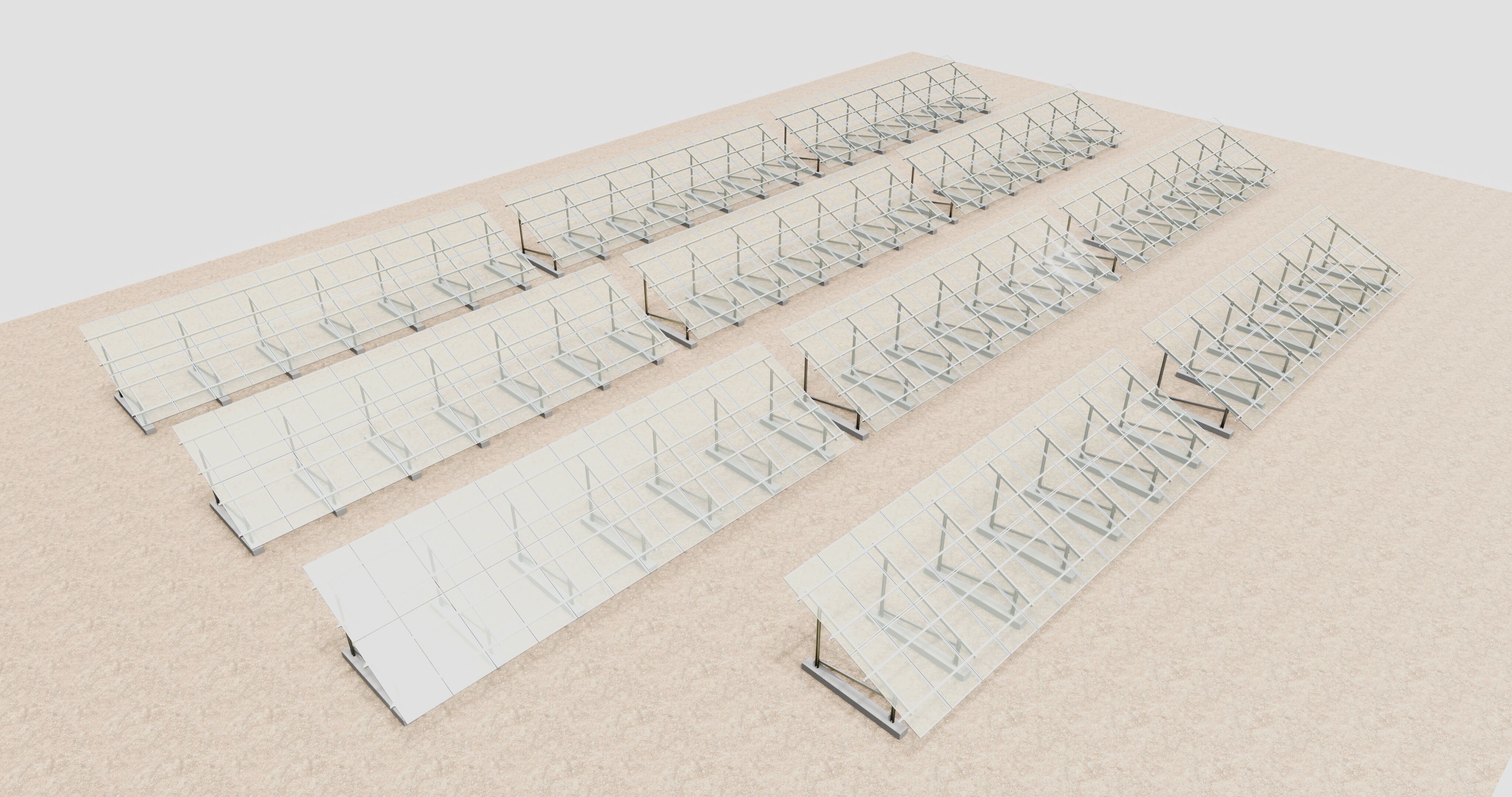 Solar Energy Irrigation Systems-No Bolt 3D model_44