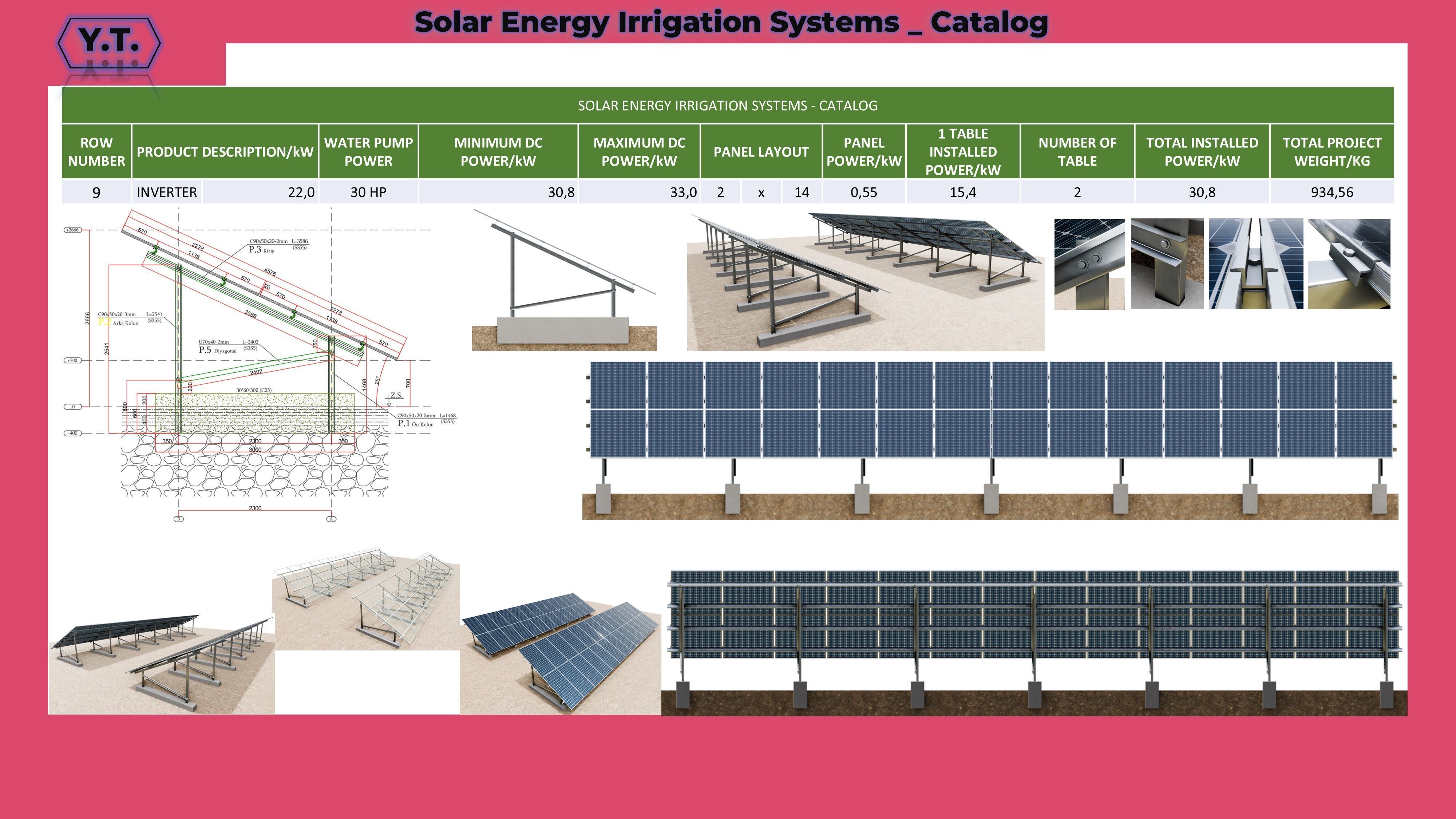 Solar Energy Irrigation Systems-No Bolt 3D model_74