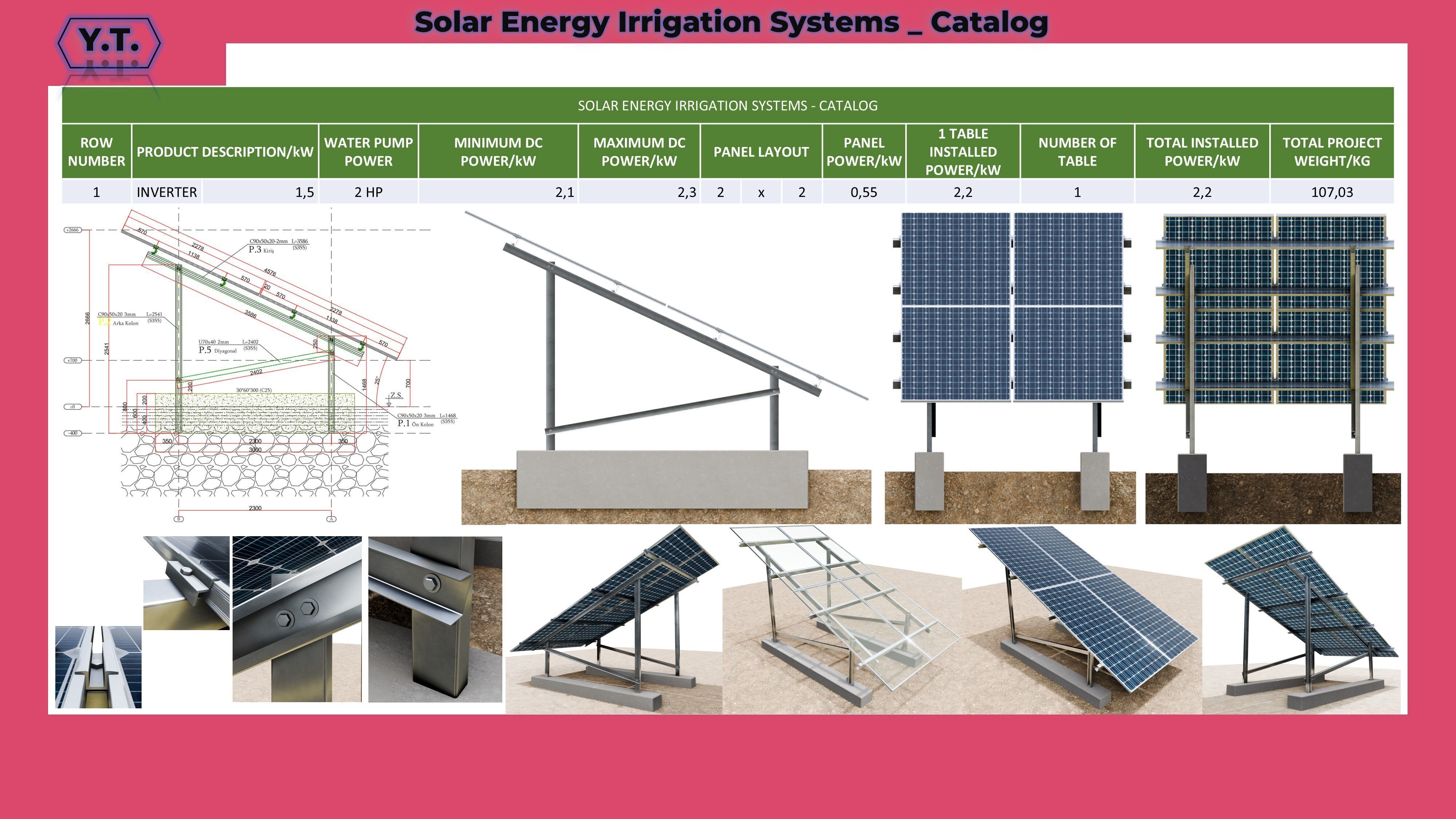 Solar Energy Irrigation Systems-No Bolt 3D model_70