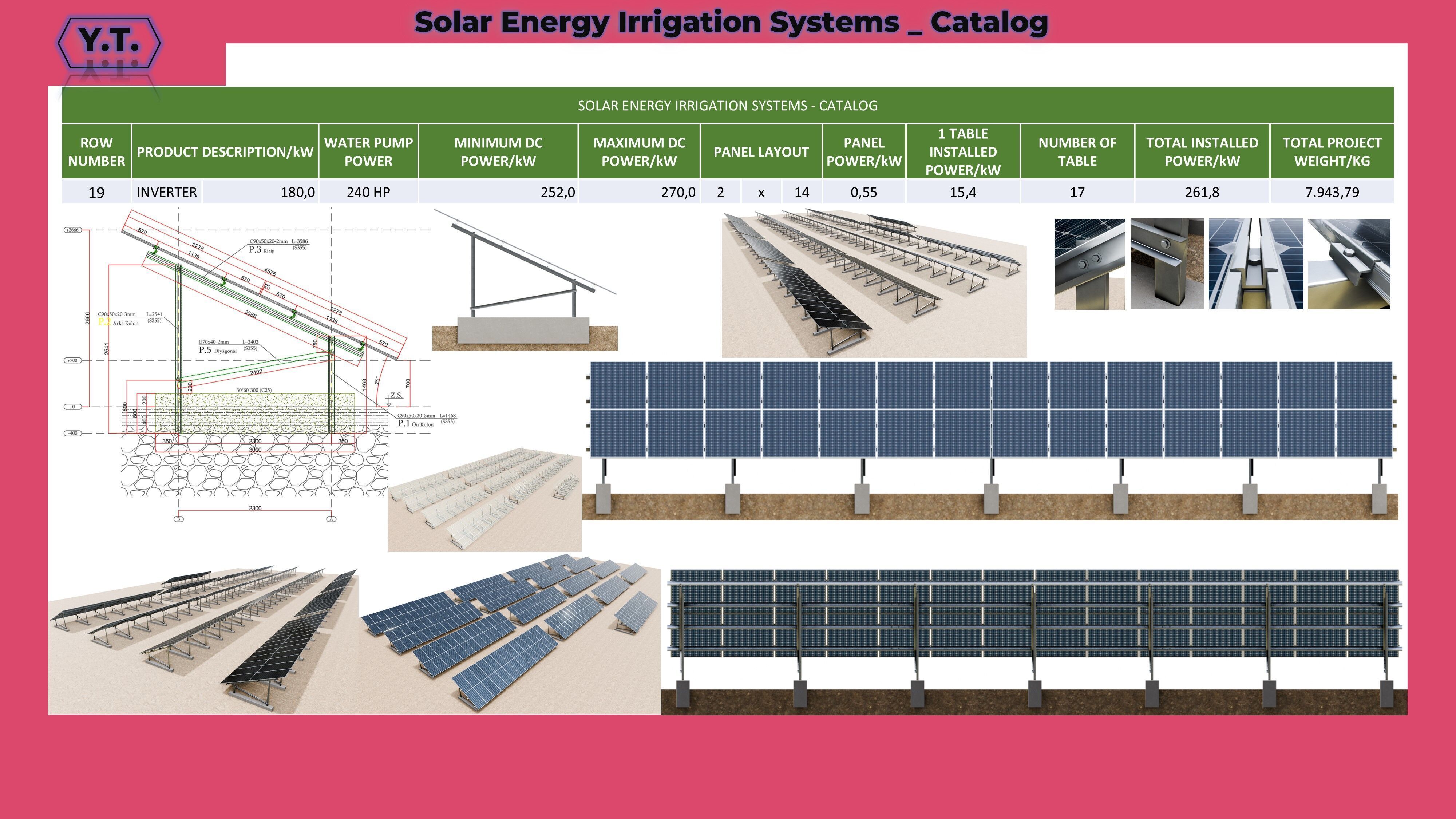 Solar Energy Irrigation Systems-No Bolt 3D model_90