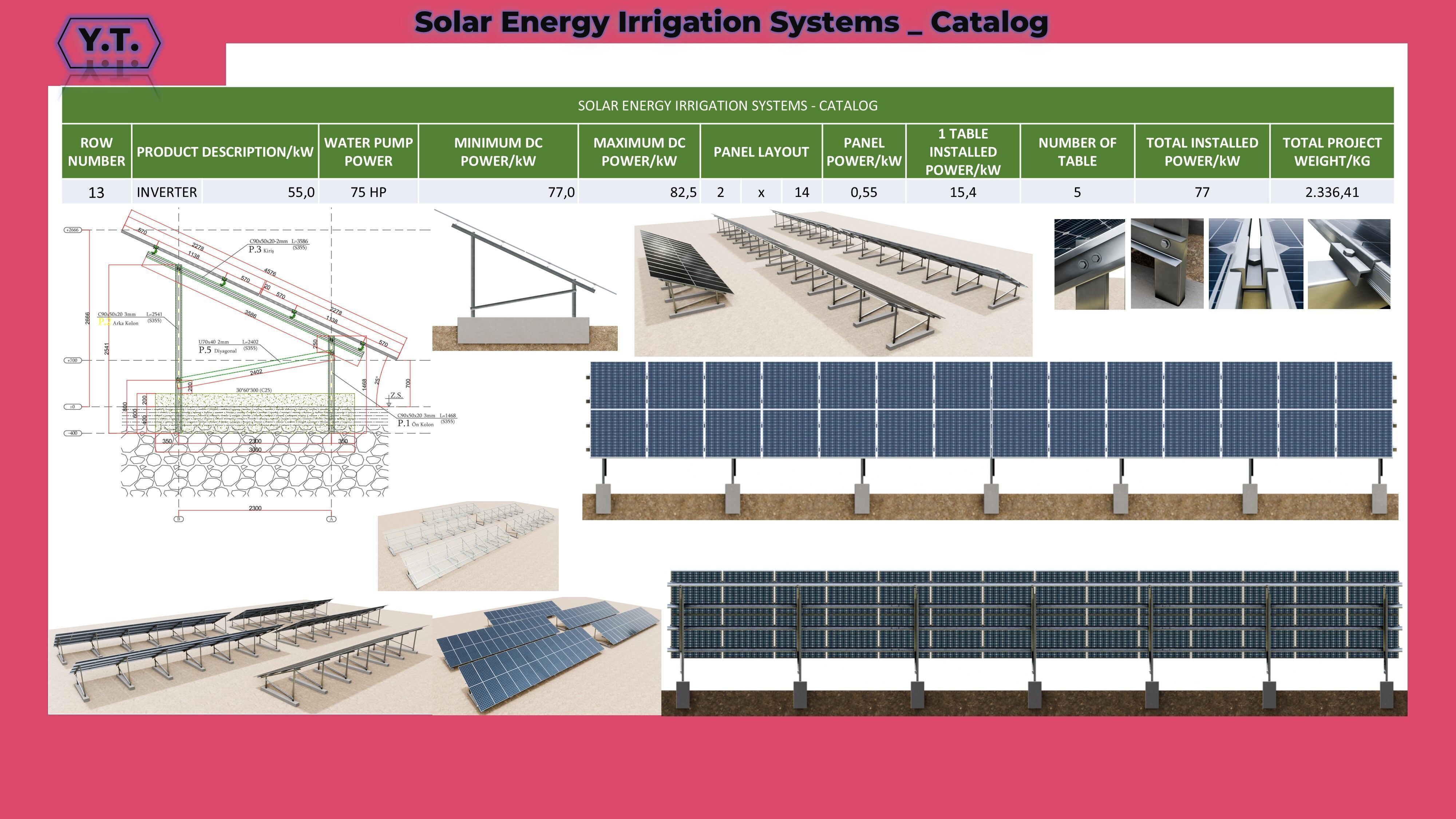 Solar Energy Irrigation Systems-No Bolt 3D model_81