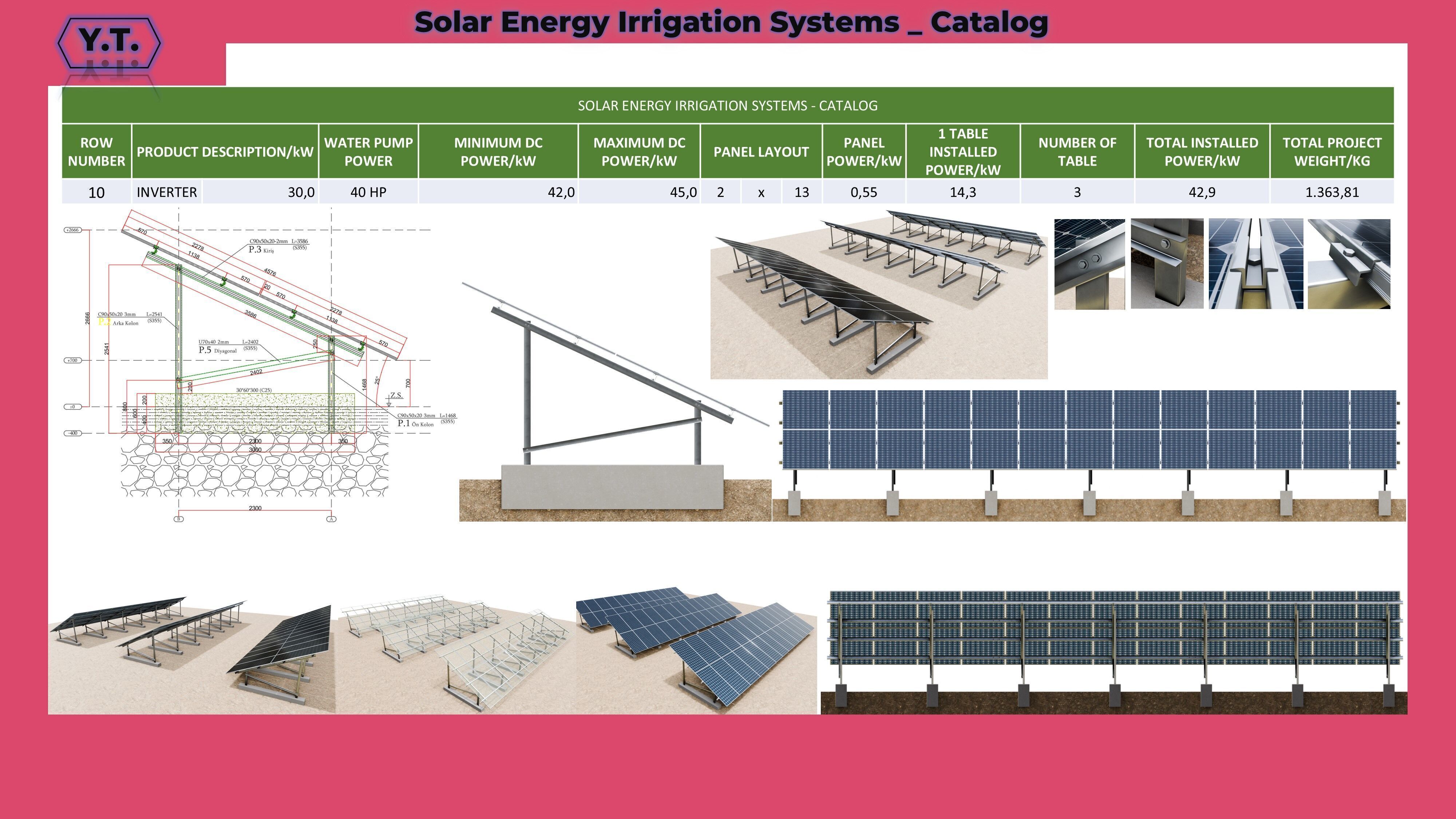 Solar Energy Irrigation Systems-No Bolt 3D model_75