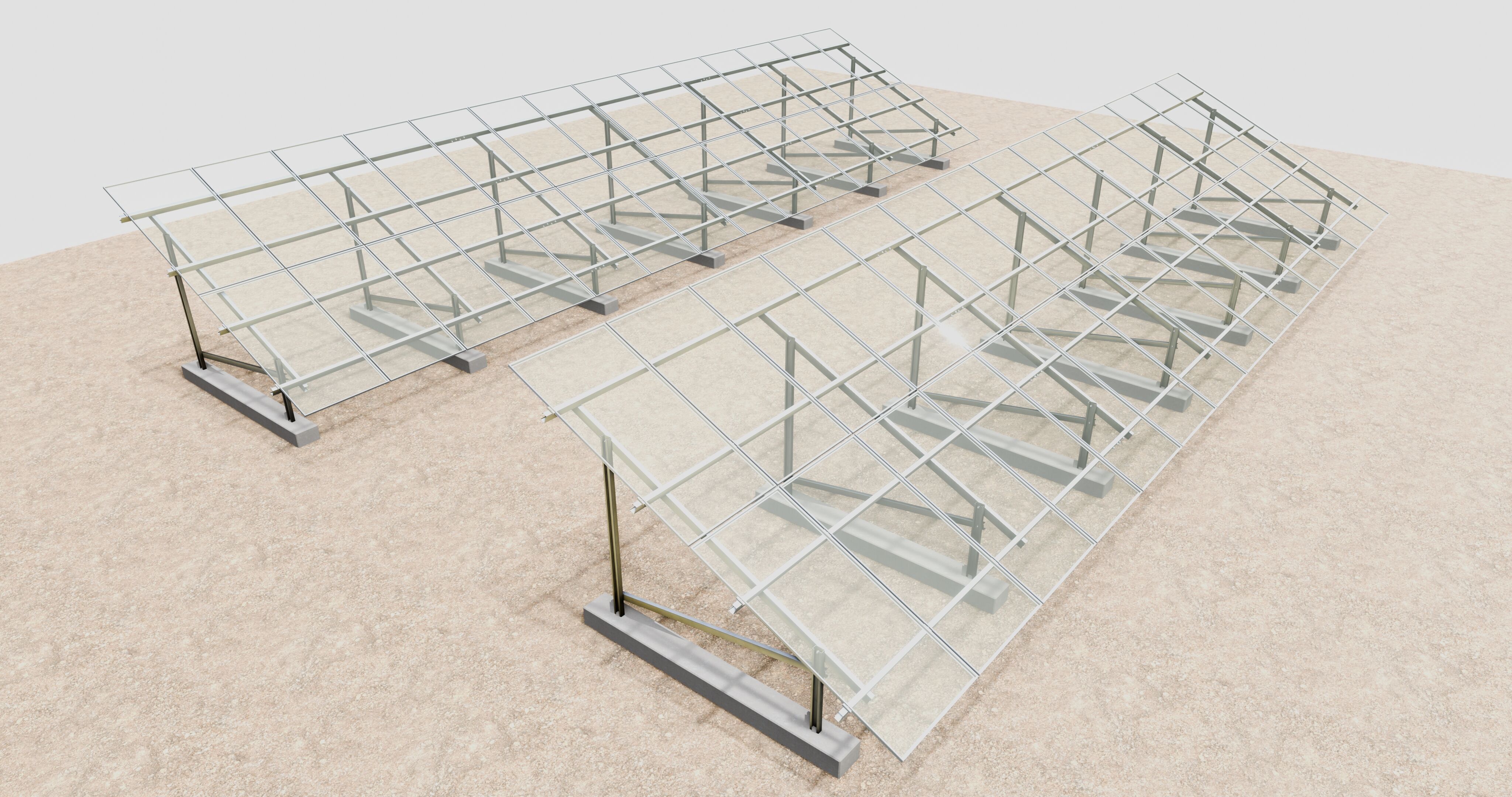 Solar Energy Irrigation Systems-No Bolt 3D model_35