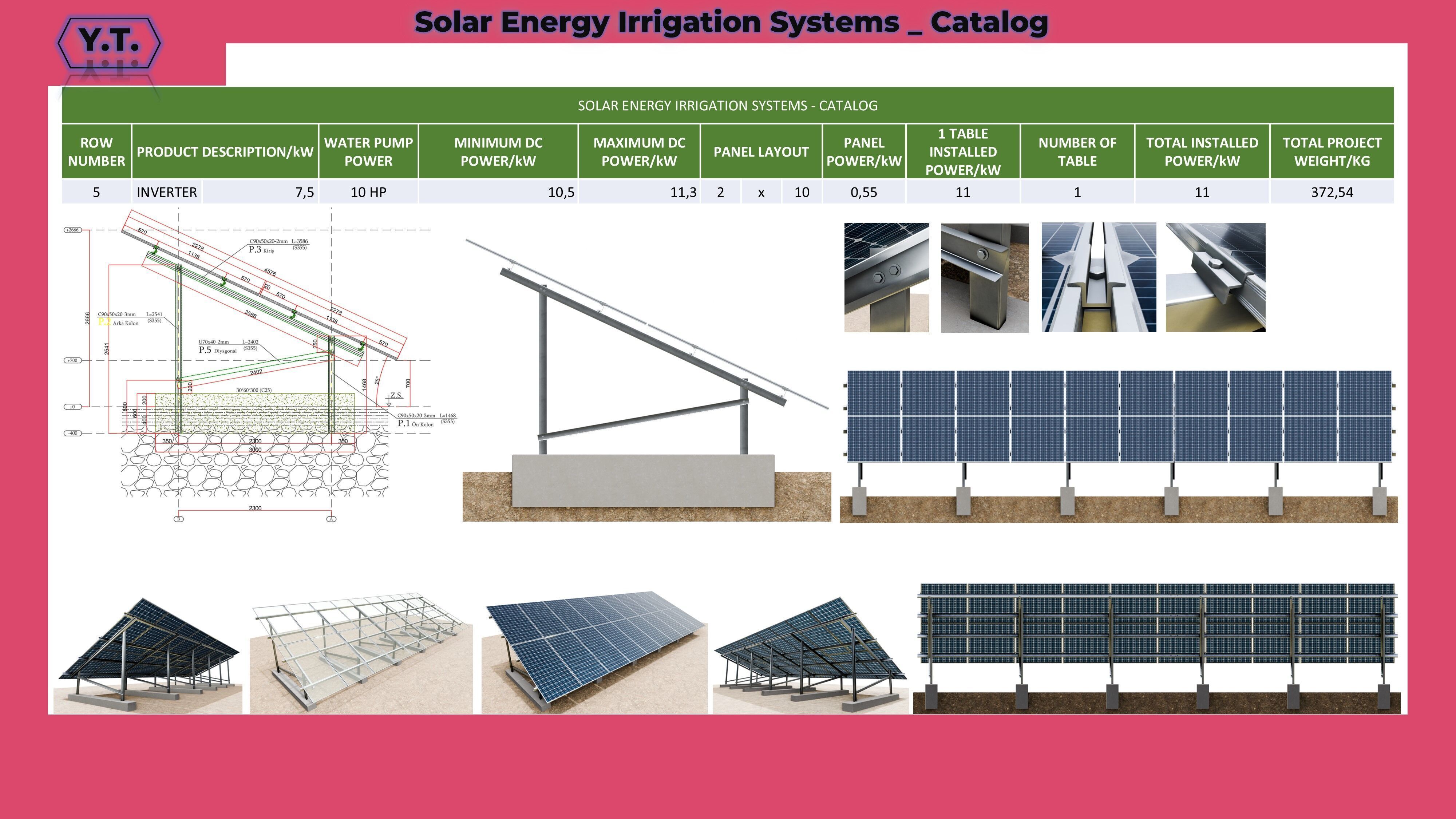 Solar Energy Irrigation Systems-No Bolt 3D model_80