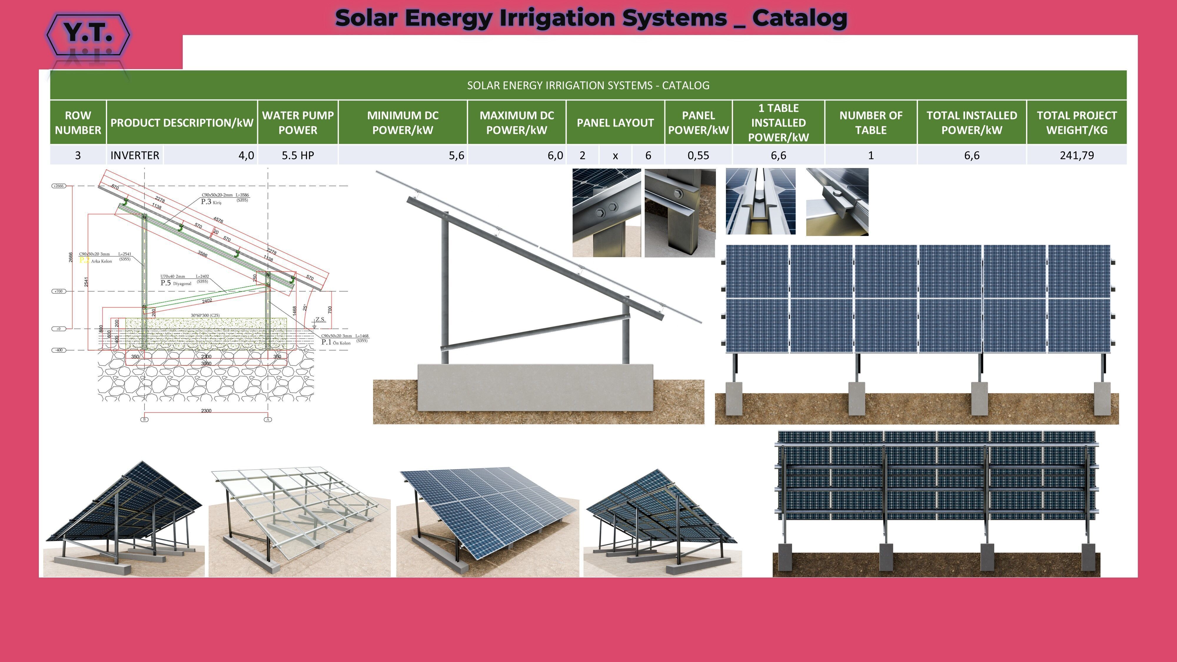 Solar Energy Irrigation Systems-No Bolt 3D model_71