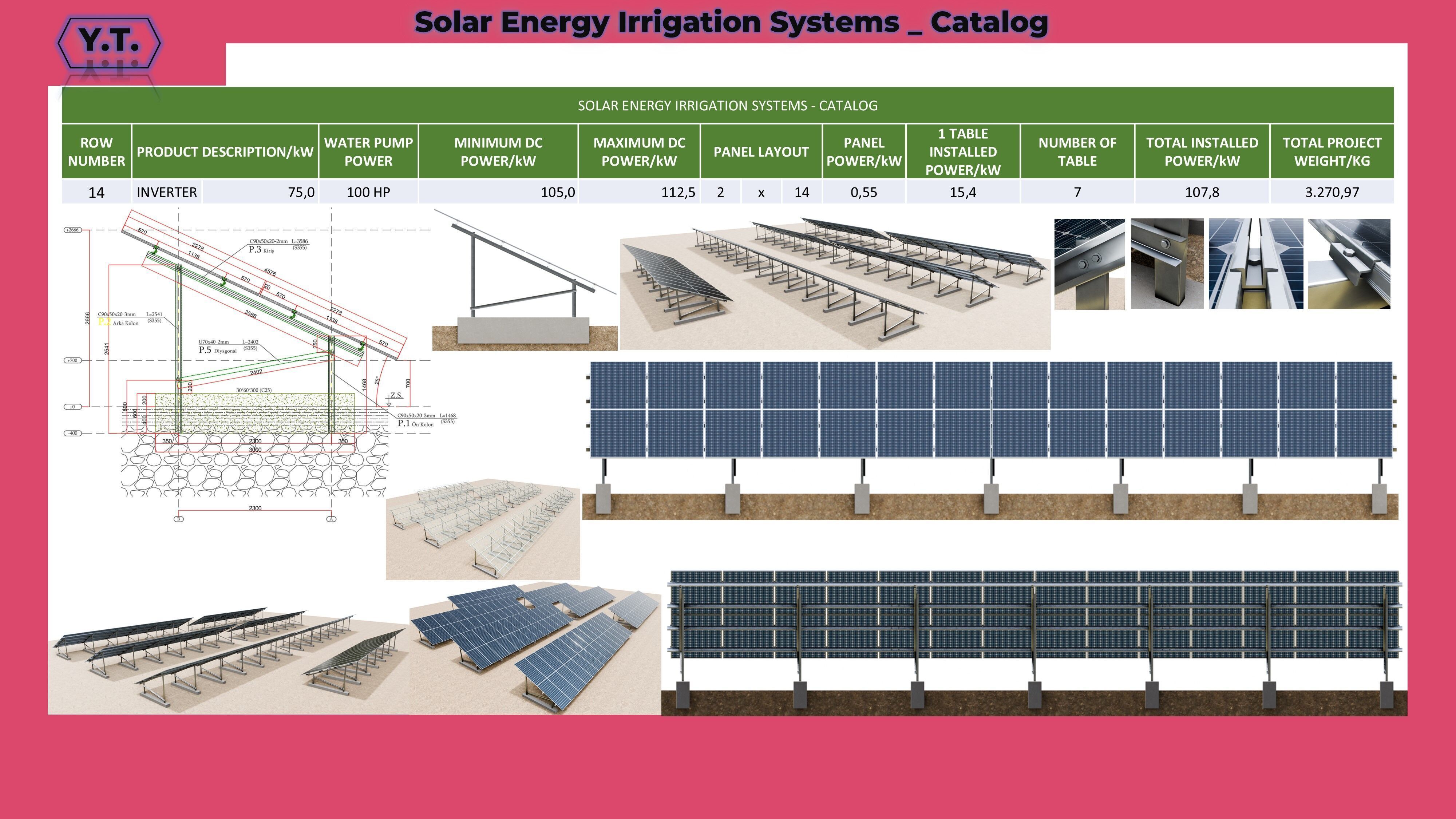Solar Energy Irrigation Systems-No Bolt 3D model_83