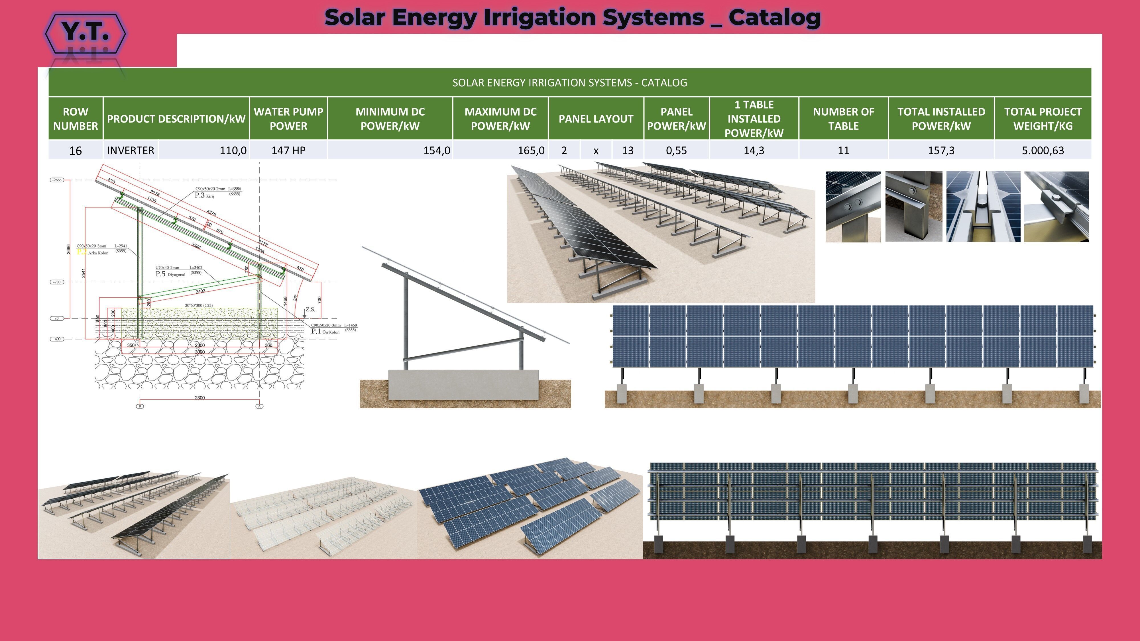 Solar Energy Irrigation Systems-No Bolt 3D model_88