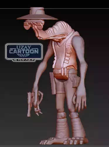BOUNTY Hunters Clone wars BULDUGA 3D print model