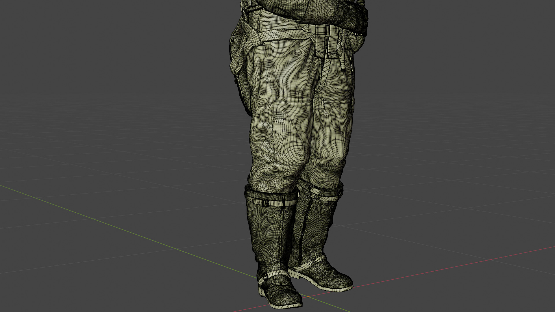 Luftwaffe WWII Aircrew  x 3 3D print model_9