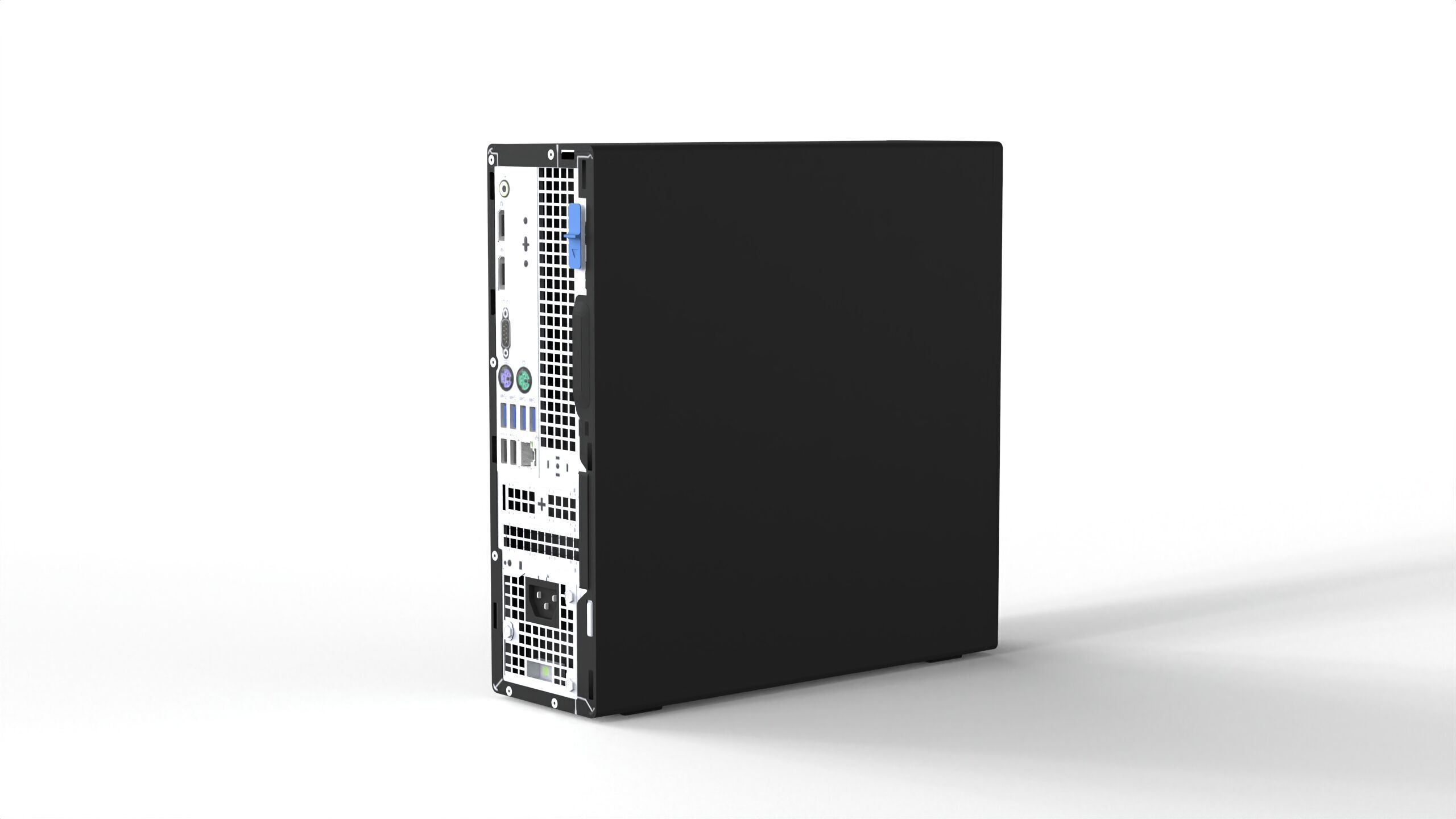 Dell OptiPlex 7090 Low-poly 3D model_3