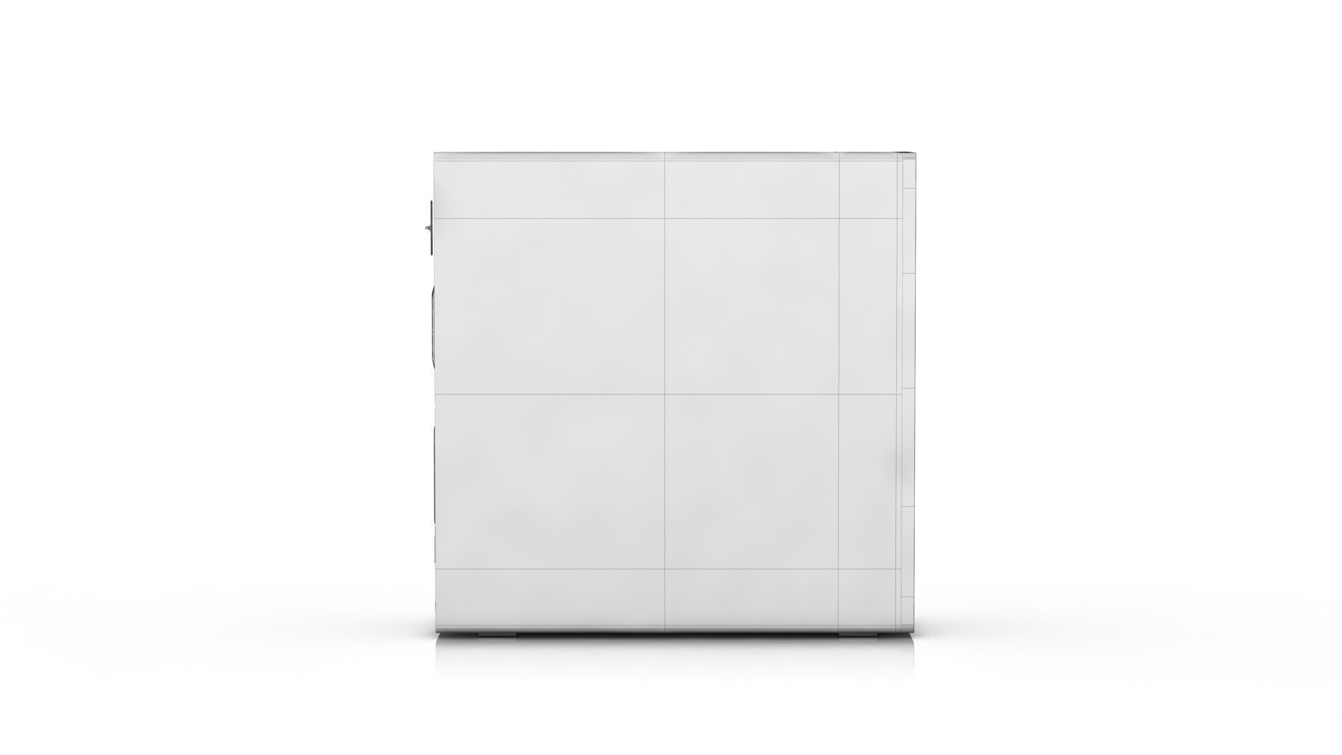 Dell OptiPlex 7090 Low-poly 3D model_13