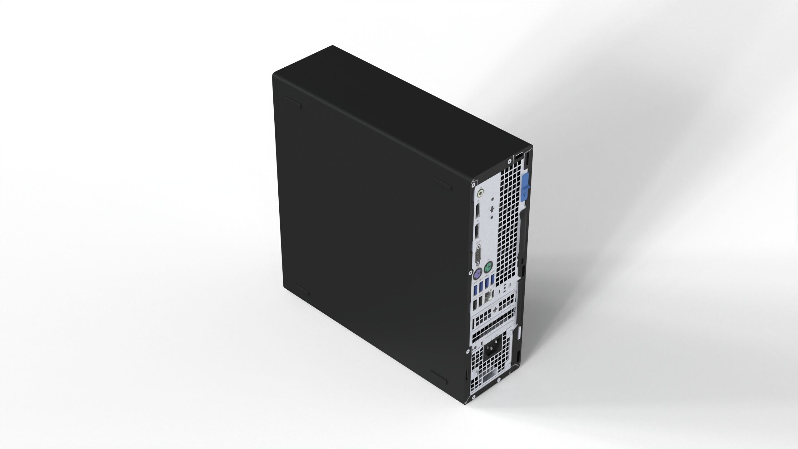 Dell OptiPlex 7090 Low-poly 3D model_5