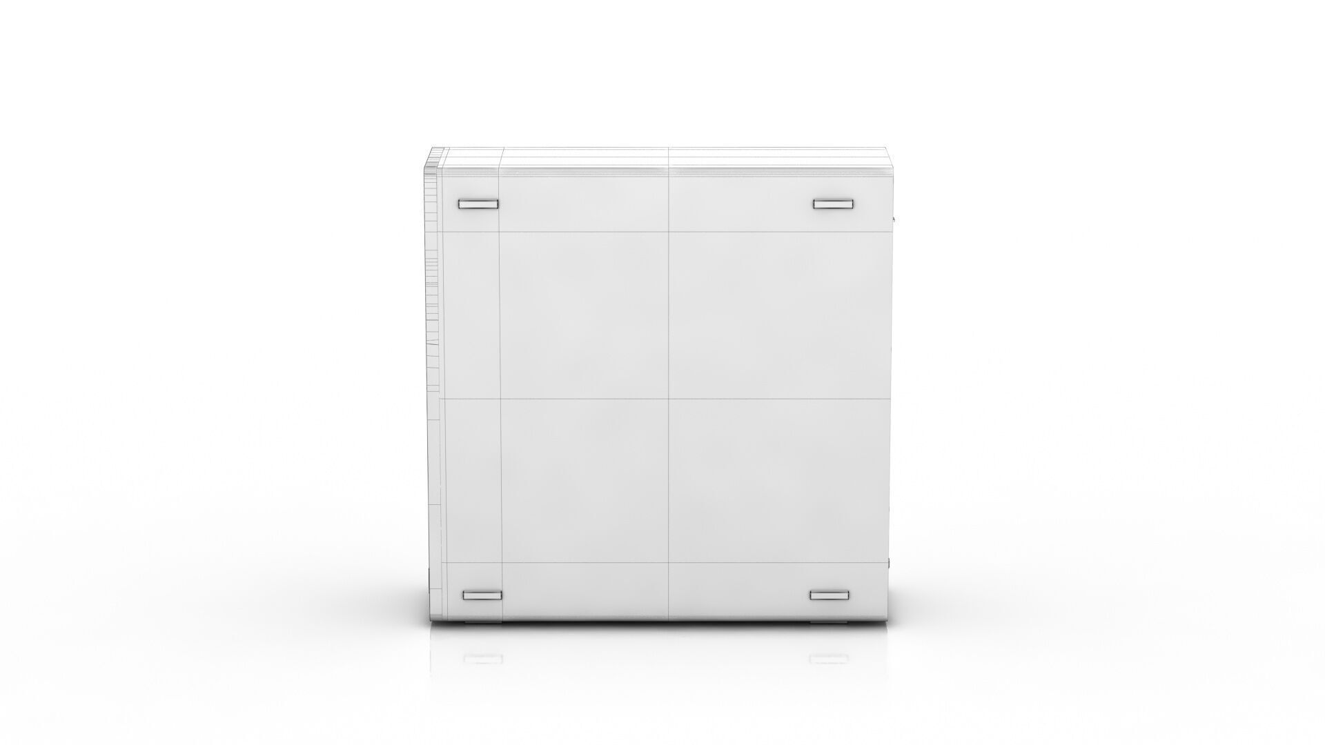 Dell OptiPlex 7090 Low-poly 3D model_12