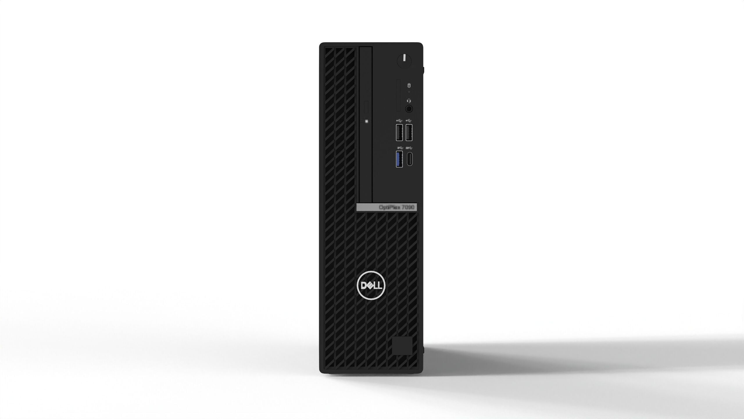 Dell OptiPlex 7090 Low-poly 3D model_2