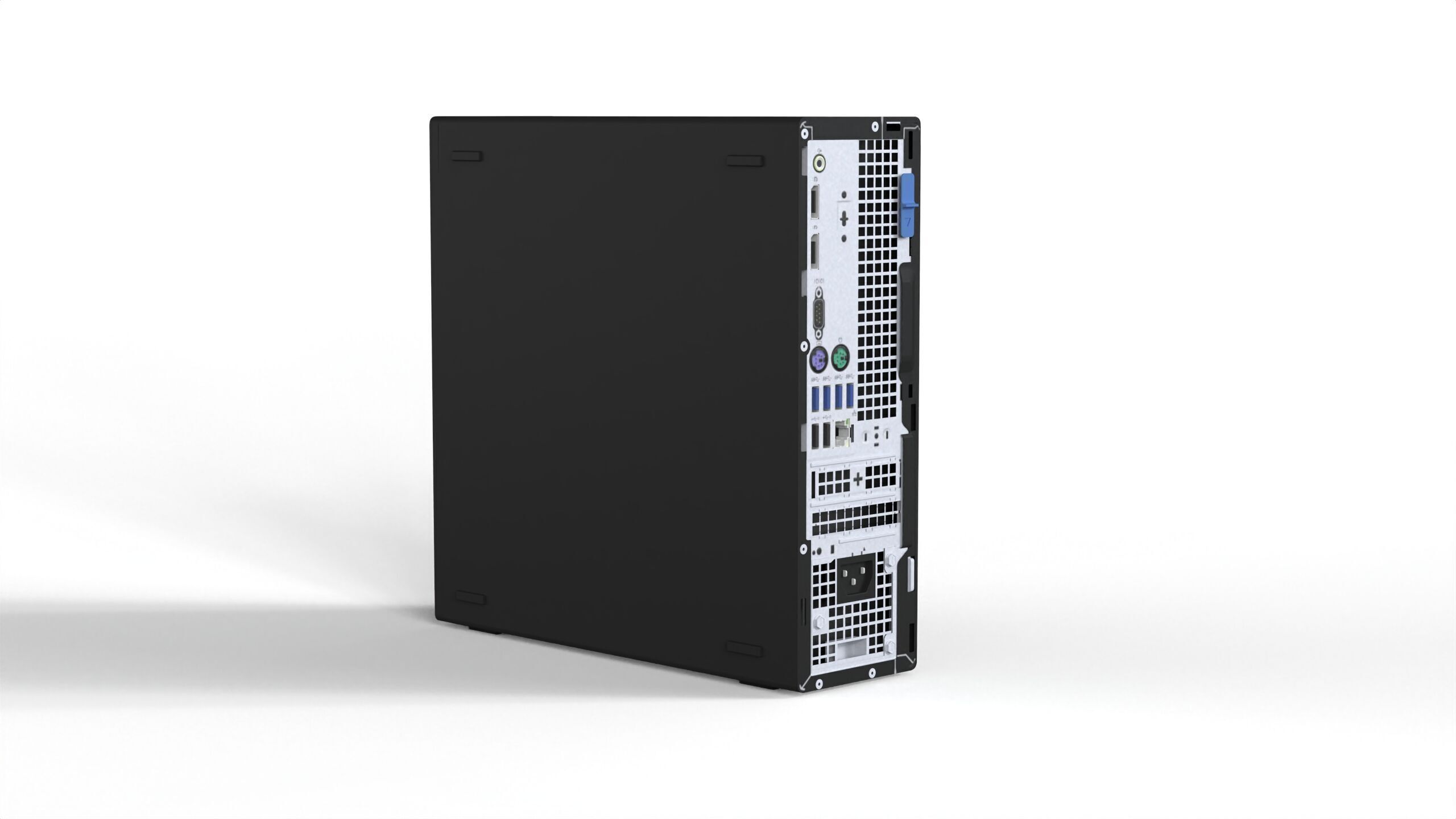 Dell OptiPlex 7090 Low-poly 3D model_4
