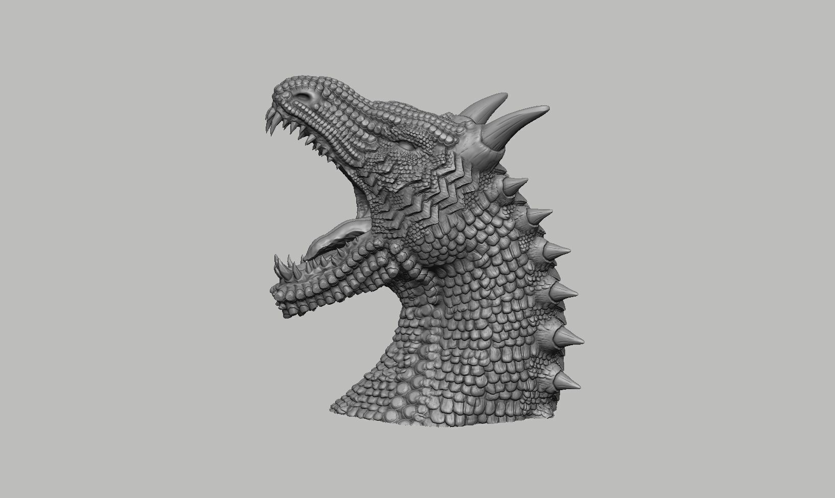 Dragon Headphone Stand Dragon Headset Stand 3D print model_8