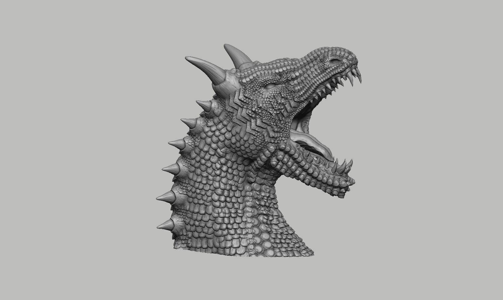Dragon Headphone Stand Dragon Headset Stand 3D print model_4