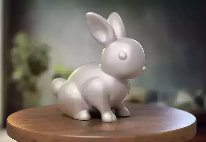 Rabit Headphone Stand Rabit headset Stand 3D print model