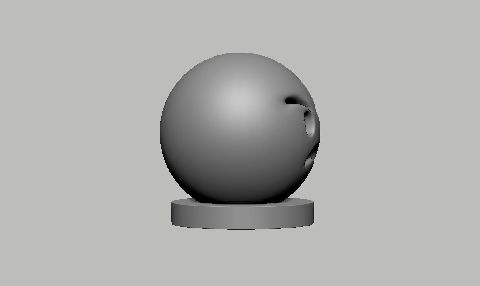 Emoji angry face Emoji Headphone Stand 3D print model_6