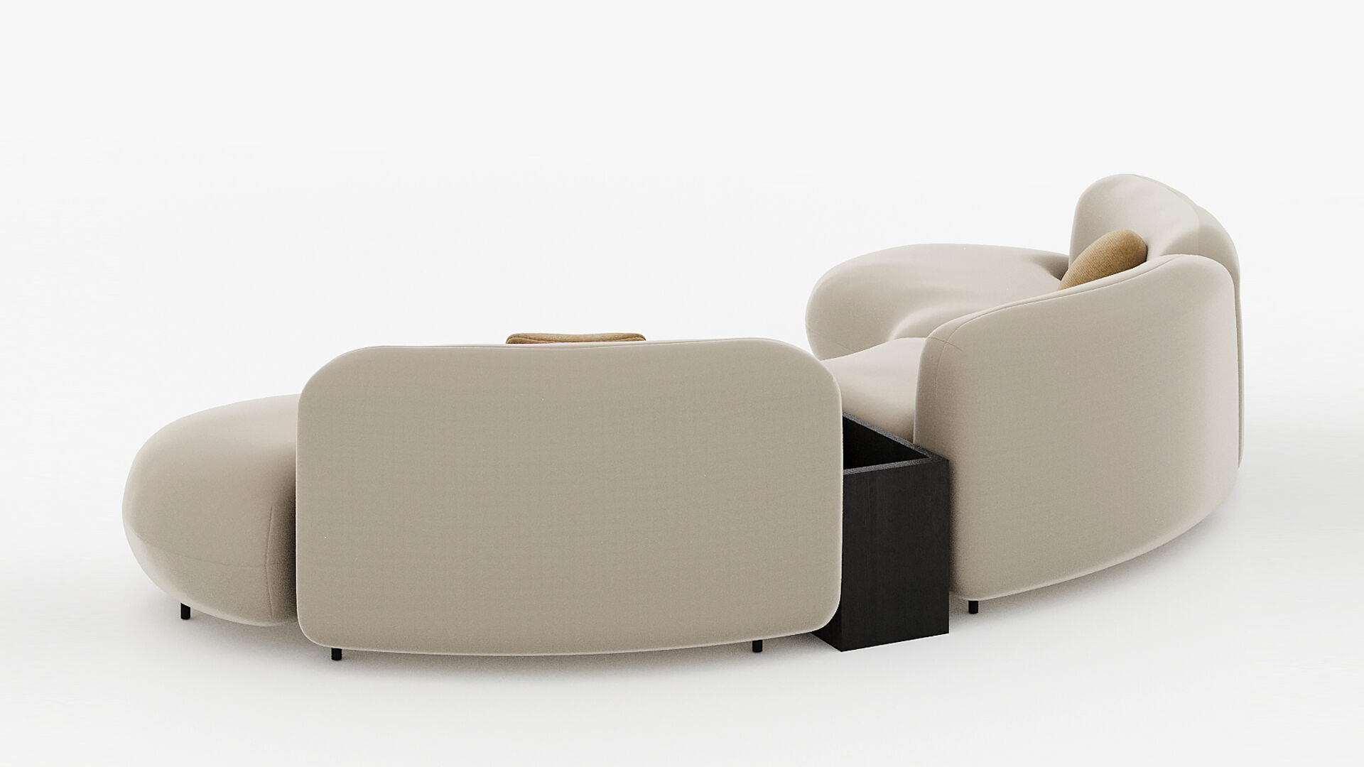 TOKIO Sofa Arflex T20 T30 3D model_5