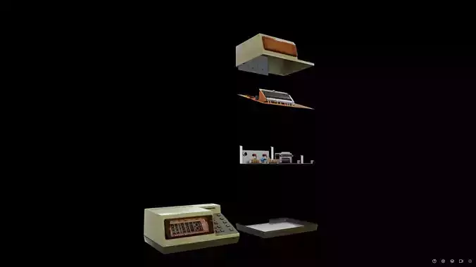 Signal 201 Old Soviet Vintage Clock Toy