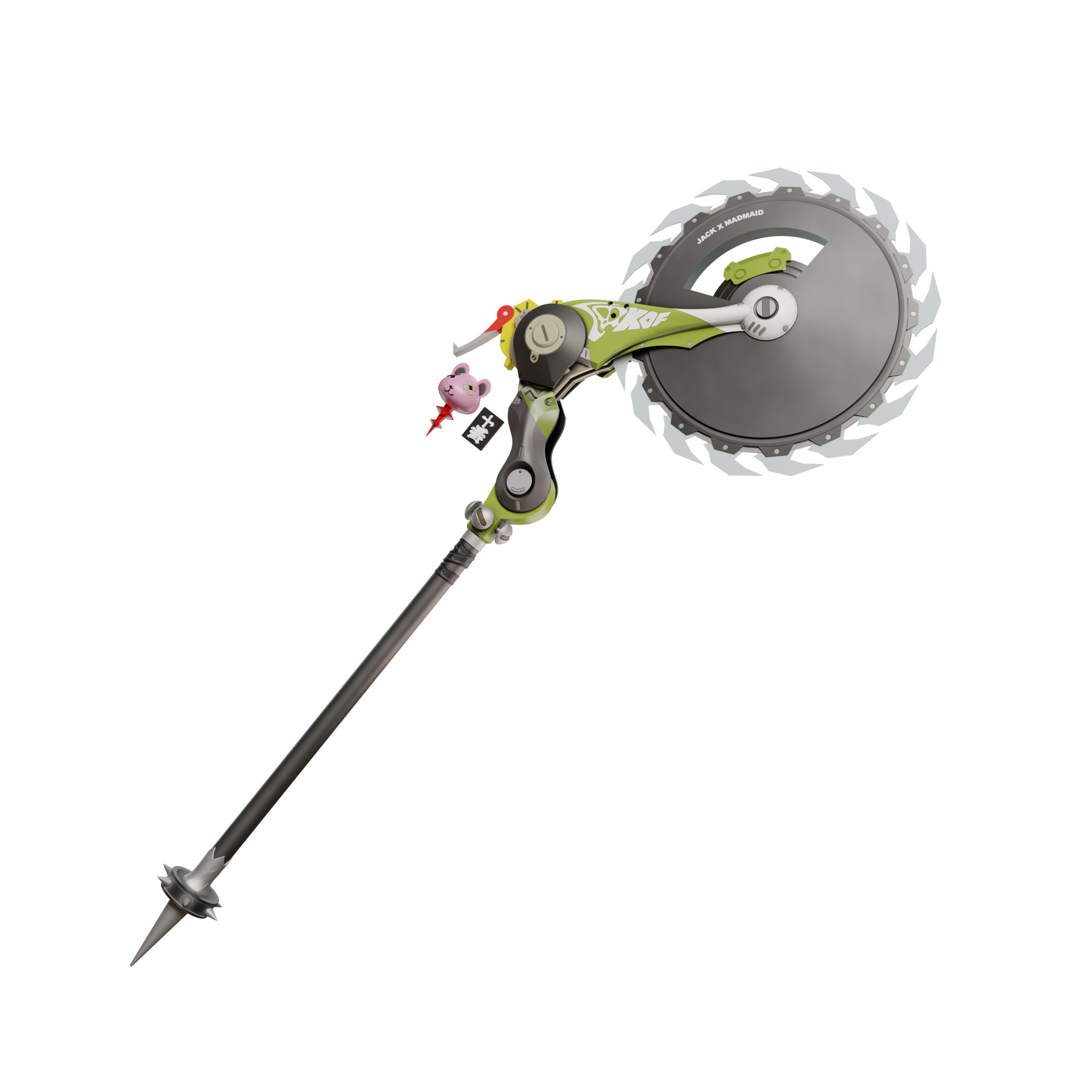 Corin Wickes chainsaw Dress accessories toy Zenless Zone Zero 3D print model_11