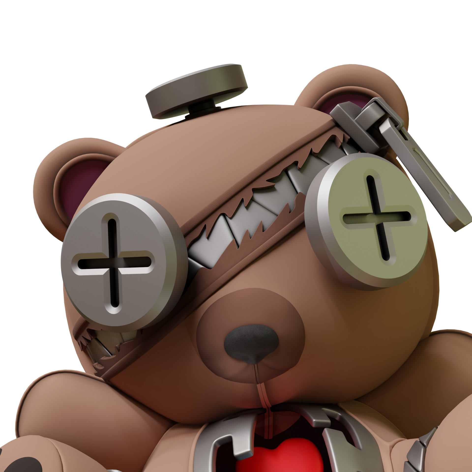 Corin Wickes chainsaw Dress accessories toy Zenless Zone Zero 3D print model_8