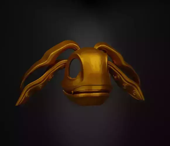 League of Legends Fizz Face Helmet Face Mask - Fizz Mask 3D print model