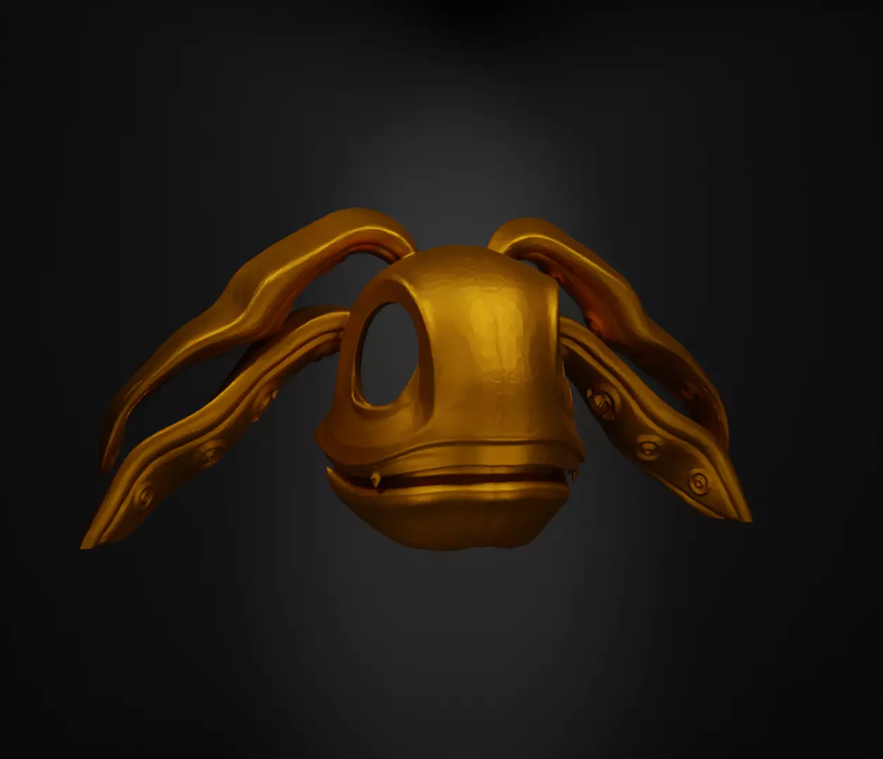 League of Legends Fizz Face Helmet Face Mask - Fizz Mask 3D print model
