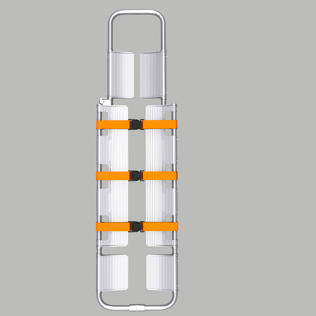 Scoop Stretcher Low Poly Low-poly 3D model_2