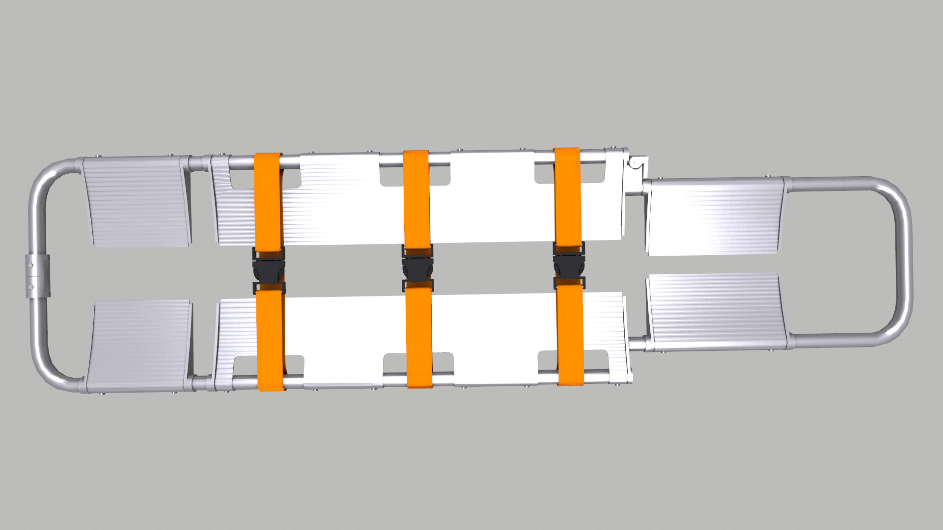 Scoop Stretcher Low Poly Low-poly 3D model_11