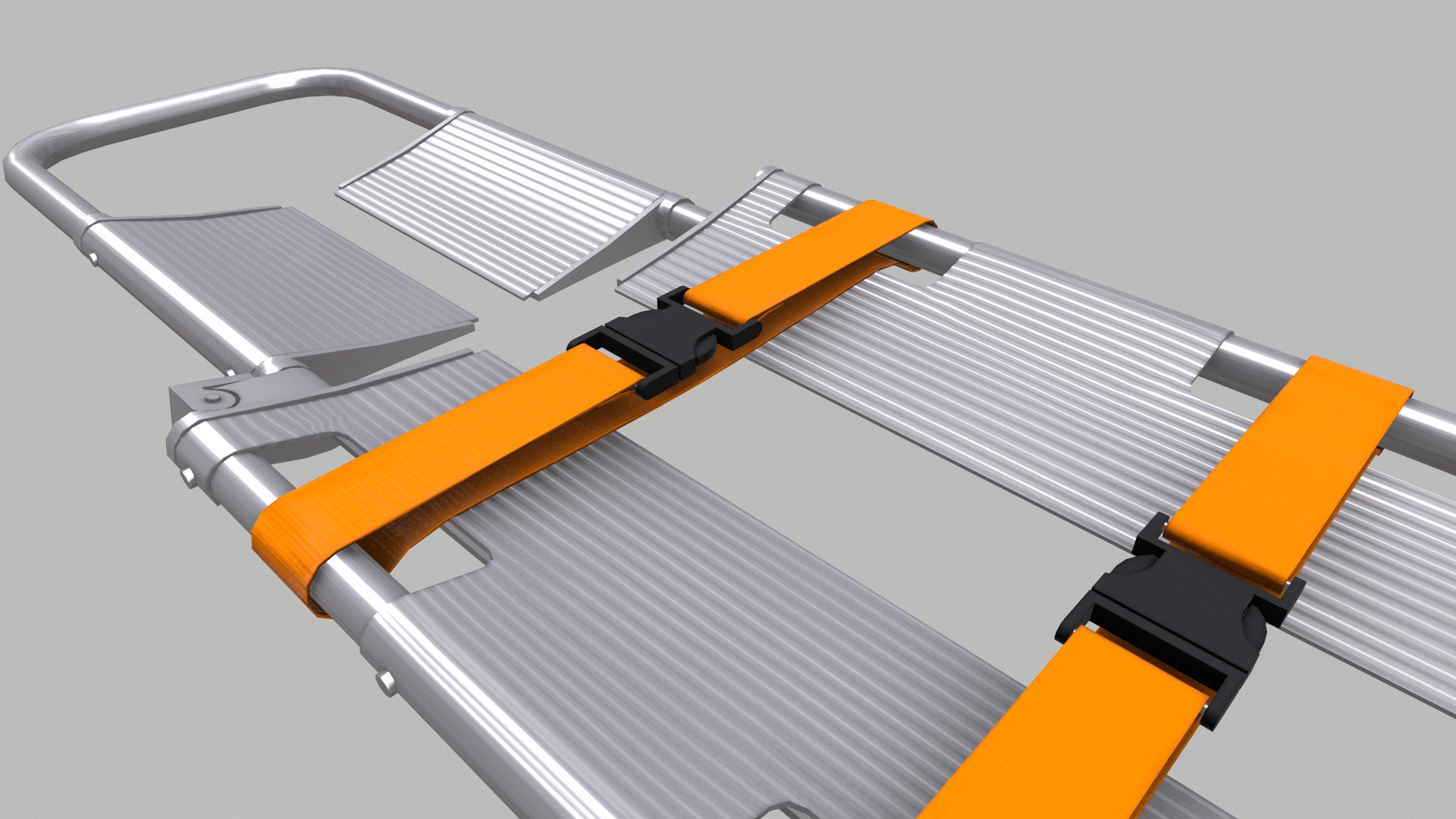 Scoop Stretcher Low Poly Low-poly 3D model_22