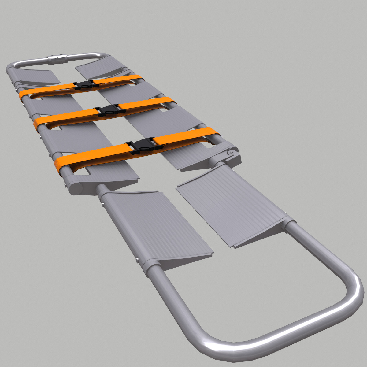 Scoop Stretcher Low Poly Low-poly 3D model_8