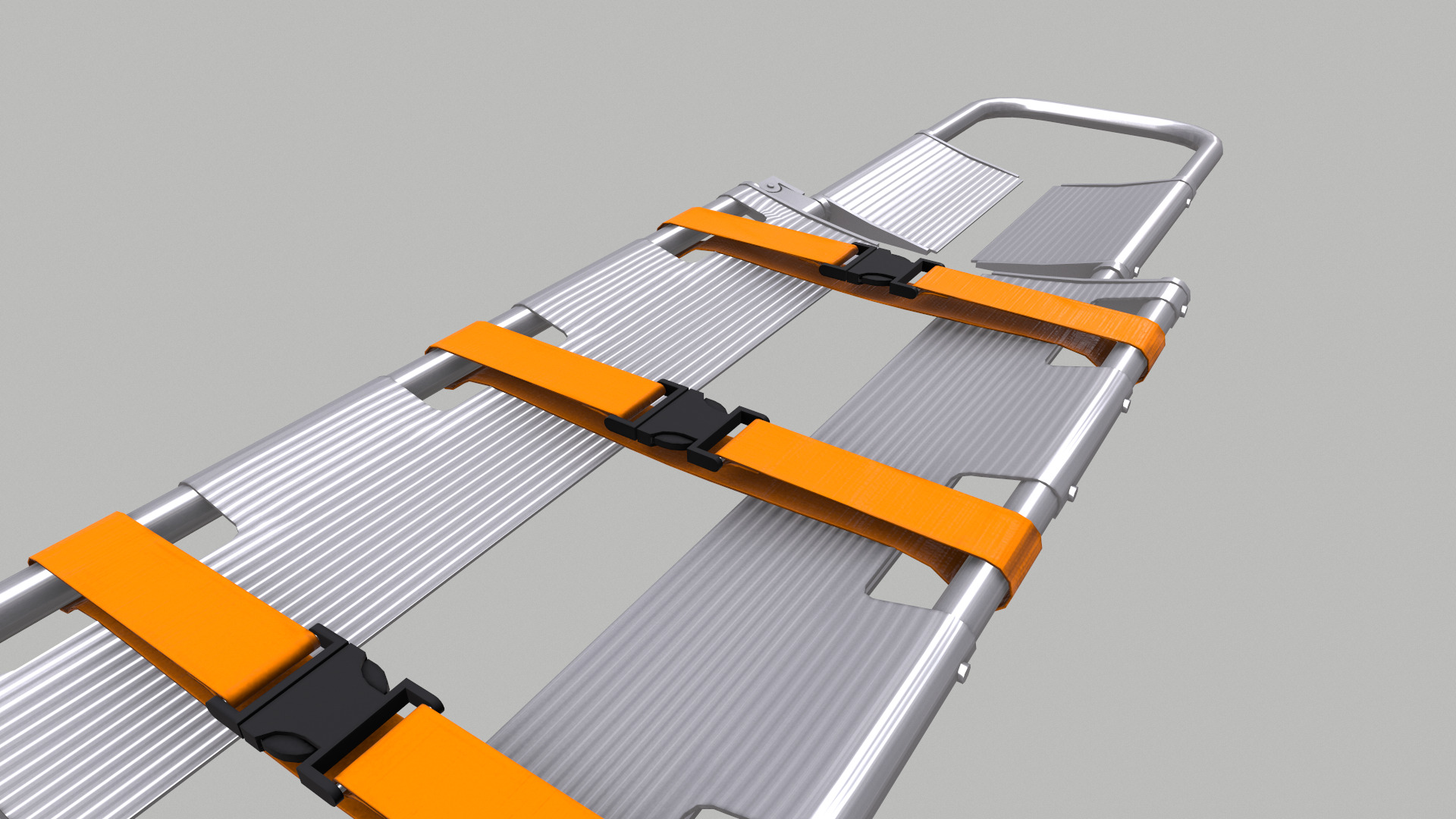 Scoop Stretcher Low Poly Low-poly 3D model_23