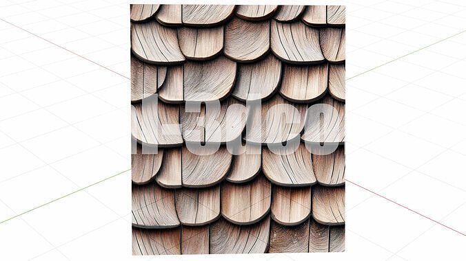 19 Seamless International Roof Tile PBR Textures 4k 3D model 5