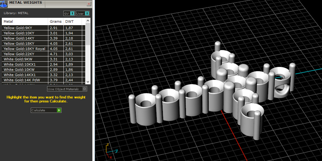 Cross in stile graff N012928 3D print model_8