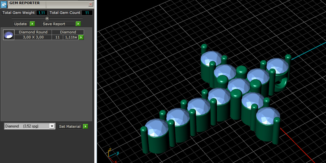 Cross in stile graff N012928 3D print model_9