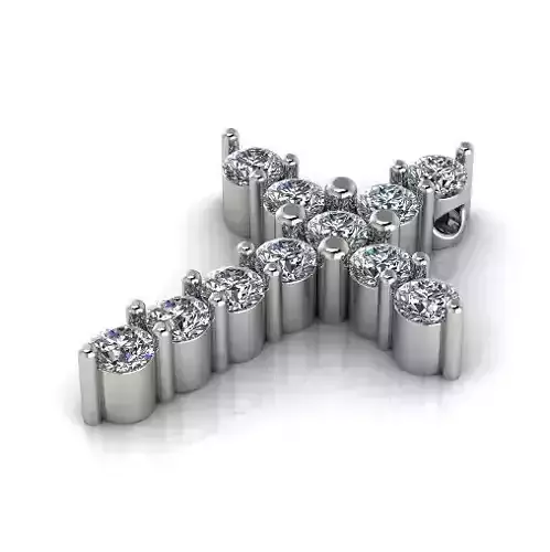 Cross in stile graff N012928