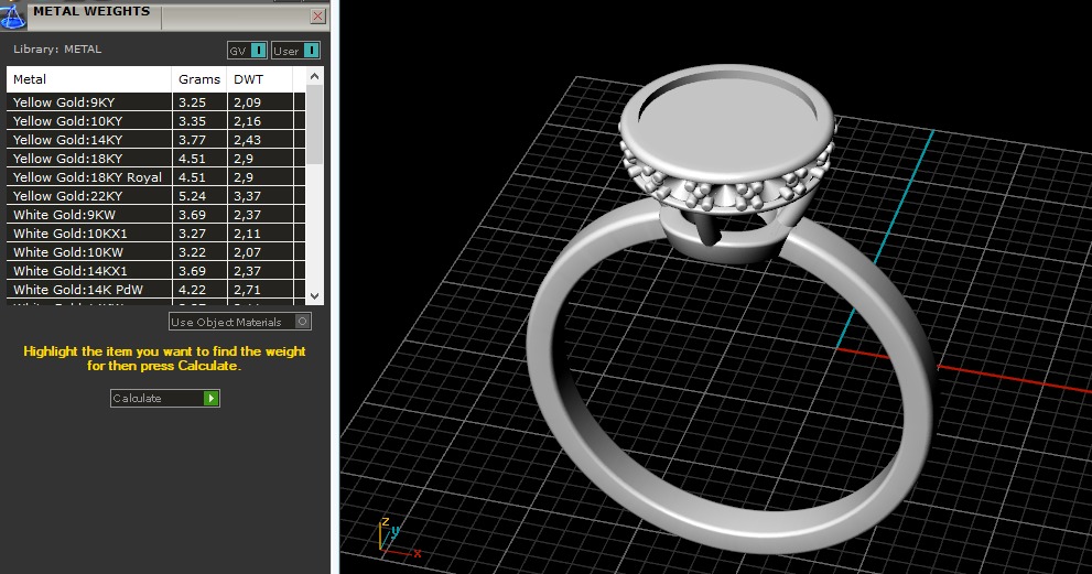 Ring N012924 3D print model_9
