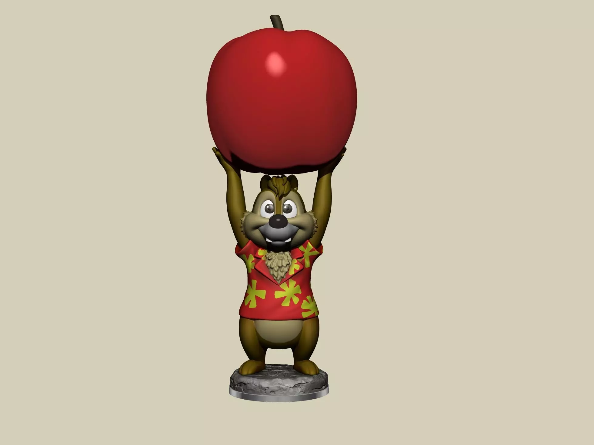 Dale from the video game Dandy for 3D printing STL 3D print model