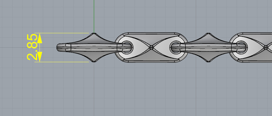 Link for chain N012908 3D print model_7