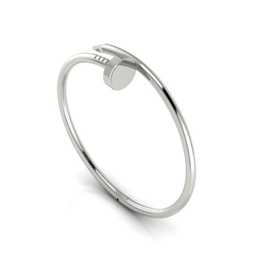 Bracelet nail without stones size 18 N012902 3D print model_2