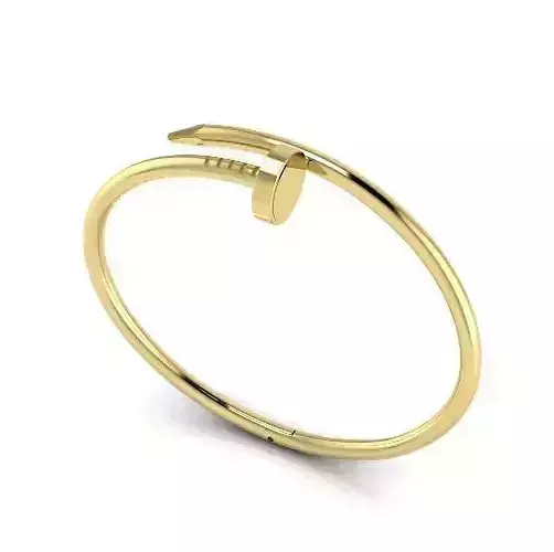 Bracelet nail without stones size 18 N012902 3D print model