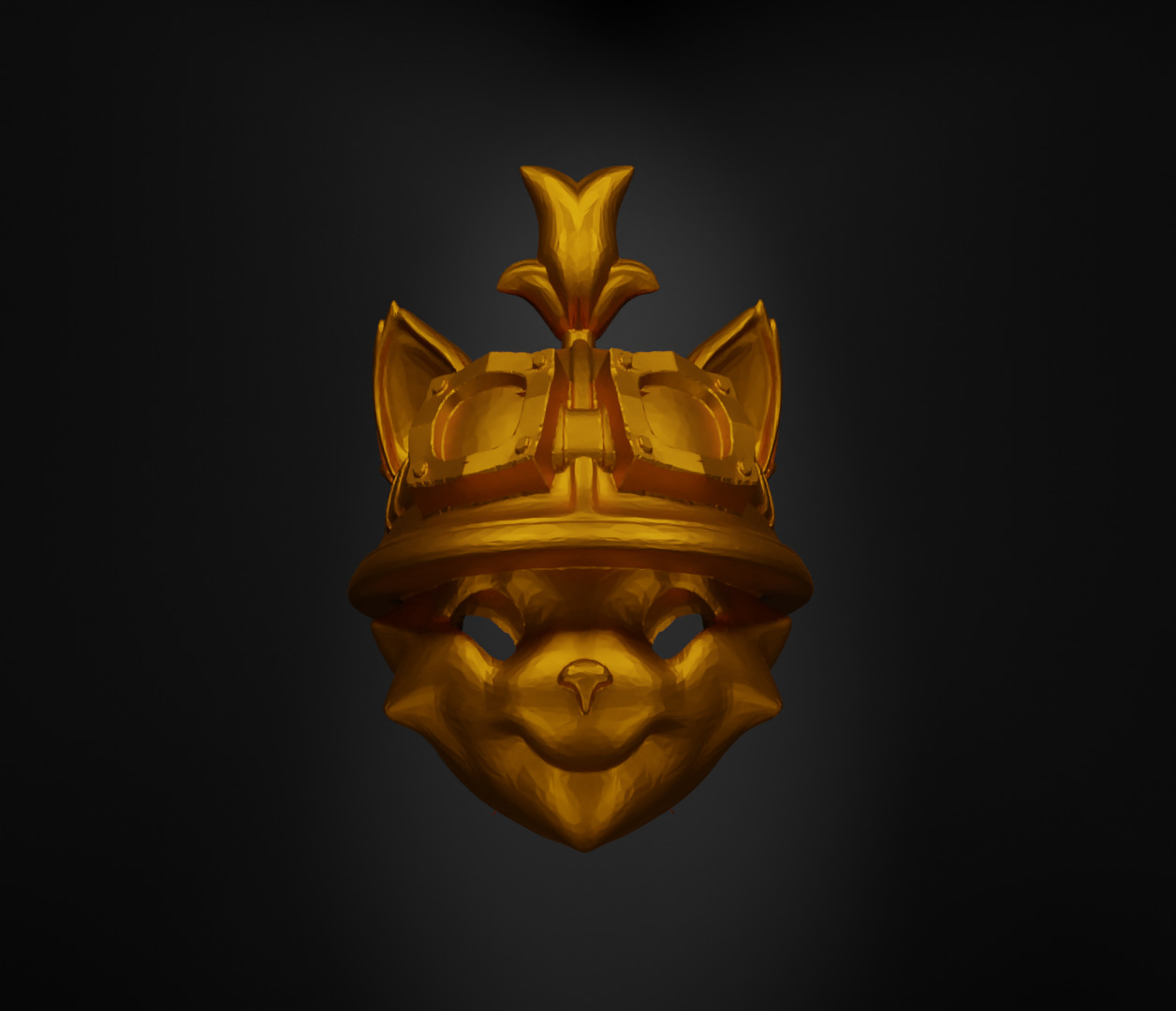 League of Legends Teemo Face Helmet Face Mask - Teemo Mask 3D print model_45